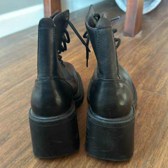 Vintage chunky black boots, 90s-2000s, Y2K - Picture 4 of 7
